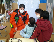 東日本大震災における当院の医療支援活動